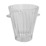 Seau  champagne en cristal