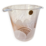 Seau  champagne en cristal