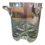 Seau  champagne en cristal