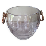 Seau  champagne en cristal de svres annes 70