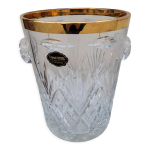 Seau  champagne en cristal sign etzel lorraine