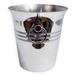 Seau  champagne inox, france 1980
