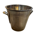 Seau  champagne en mtal argent