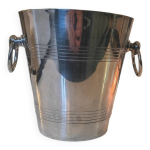 Seau  champagne en mtal argent