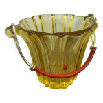 Seau  glace 1970 en verre