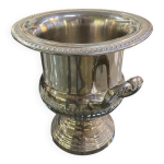 Seau  glace ou seau  champagne ancien - mtal argent