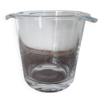 Seau  glace en cristal cisel