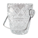 Seau � glace en cristal motif losanges