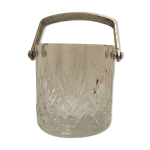 Seau  glace en cristal saint louis