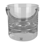 Seau  glace en cristal par vicke lindstrand pour kosta sweden, modle pippi