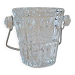 Seau  glace en verre