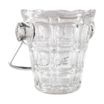 Seau à glace en verre Seau à glace en verre