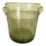 Seau  glaces verre bull