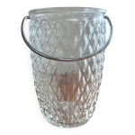 Seau à glace verre vintage Seau à glace verre vintage