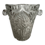 Seau à glace vintage en verre Seau à glace vintage en verre