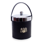 Seau � glace vintage en vinyle et plastique