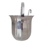 Seau  glaons et sa cuillre par guy degrenne inox 18 / 10