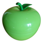 Seau � gla�ons isotherme en forme de pomme verte style ann�es 70