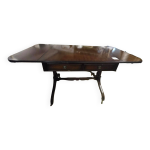 Secrtaire  abattants en acajou style regency anglais - pembroke table