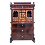 Secrtaire ancien, europe du nord, vers 1850.