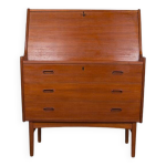 Secrétaire, bureau danois en teck modèle 37 par arne wahl iversen pour vinde mobelfabrik 1960. Secrétaire, bureau danois en teck modèle 37 par arne wahl iversen pour vinde mobelfabrik 1960.