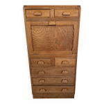 Secrétaire bureau vintage en bois esprit meuble de métier Secrétaire bureau vintage en bois esprit meuble de métier