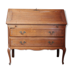 Secrtaire en chne faon louis xv