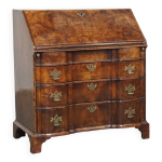 Secrtaire / commode antique en chne fin du xviiie sicle