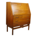 Secrétaire danois en teck, années 1960 Secrétaire danois en teck, années 1960