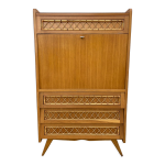Secretaire dcor rotin