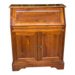 Secrétaire dos d'âne louis philippe en bois massif xxème Secrétaire dos d'âne louis philippe en bois massif xxème