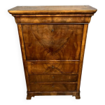 Secrétaire à doucine époque louis philippe en acajou vers 1830 Secrétaire à doucine époque louis philippe en acajou vers 1830