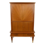 Secr�taire epoque art - d�co en acajou