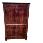 Secr�taire �poque louis philippe acajou avec cl�