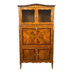 Secr�taire guillotine �poque louis xv en marqueterie