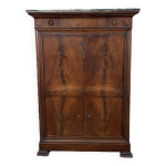 Secrtaire louis philippe bois et marbre
