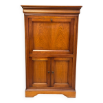 Secrtaire louis philippe en bois massif finition satine