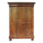 Secrtaire louis philippe en noyer.