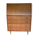 Secrtaire en placage de teck