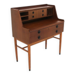 Secrtaire scandinave en acajou, sude, 1950