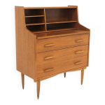 Secr�taire scandinave en teck, su�de, 1950