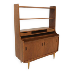 Secrtaire scandinave en teck, sude, 1960