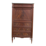 Secrtaire de style louis xvi en acajou poque xixme sicle