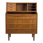 Secr�taire en teck de chr. m�ller, ann�es 1960