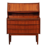 Secrétaire en teck, design danois, années 1970, production : danemark Secrétaire en teck, design danois, années 1970, production : danemark