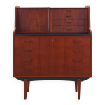 Secrétaire en teck, design danois, années 1970, production : danemark Secrétaire en teck, design danois, années 1970, production : danemark
