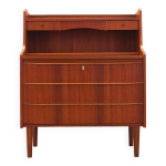 Secrétaire en teck, design danois, années 1970, production : danemark Secrétaire en teck, design danois, années 1970, production : danemark