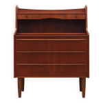 Secrtaire en teck, design danois, annes 1970, production : danemark