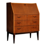 Secrétaire vintage armoire années 1960 suédois Secrétaire vintage armoire années 1960 suédois