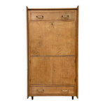 Secrtaire vintage en chne annes 60 (rnov)
